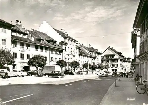 AK / Ansichtskarte  Sursee_LU Hauptstrasse Innenstadt 