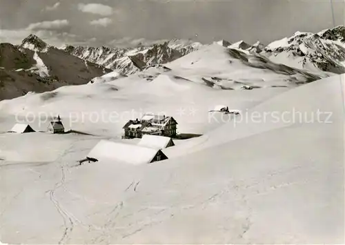 AK / Ansichtskarte  Tannalp_Melchsee-Frutt_OW Berghaus Tannalp mit Erzegg und Berner Alpen 