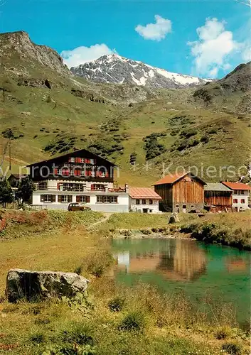 AK / Ansichtskarte  Sur_Albula Berghotel Piz Platta Alp Flix im Oberhalbstein mit Tschima da Flix Sur_Albula