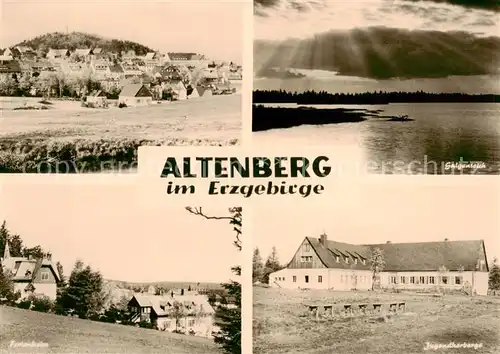 AK / Ansichtskarte 73869418 Altenberg__Osterzgebirge Panorama Galgenteich Ferienheim Jugendherberge 