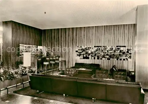 AK / Ansichtskarte  Cottbus Hotel Lausitz Hallenbar Cottbus