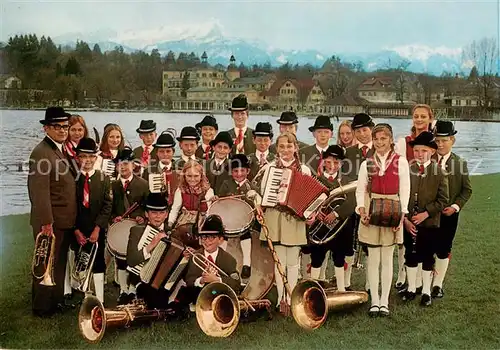 AK / Ansichtskarte  Velden__Woerthersee_AT Jugendtrachtenkapelle 