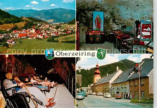 AK / Ansichtskarte 73869477 Oberzeiring_Steiermark_AT Panorama Ehem Silberbergwerk Heilstollen Schaubergwerk 