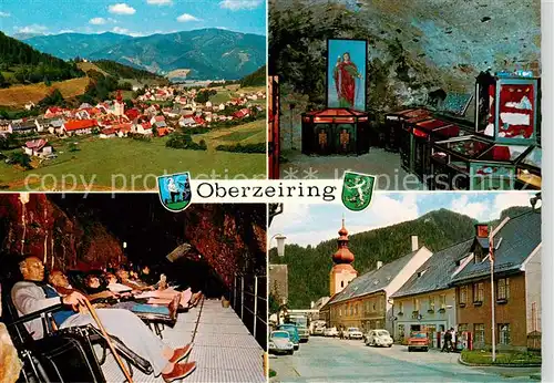 AK / Ansichtskarte  Oberzeiring_Steiermark_AT Panorama Ehem Silberbergwerk Heilstollen Schaubergwerk 