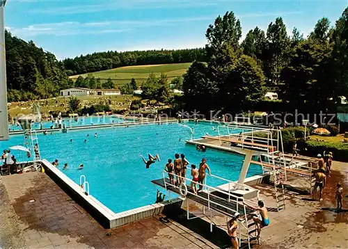 AK / Ansichtskarte 73869527 Michelstadt Waldschwimmbad  Michelstadt