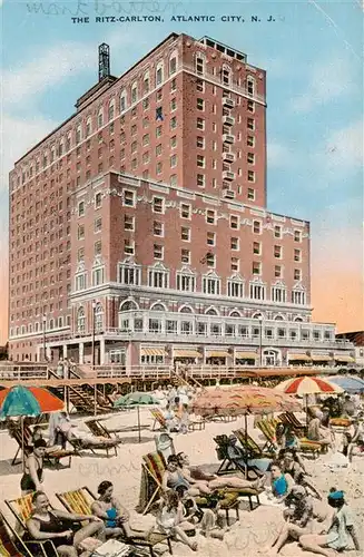 AK / Ansichtskarte  Atlantic_City_New_Jersey_USA The Ritz Carlton Hotel 