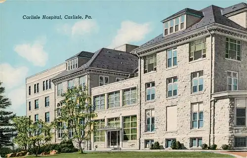 AK / Ansichtskarte 73869604 Carlisle_Pennsylvania_USA Carlisle Hospital 