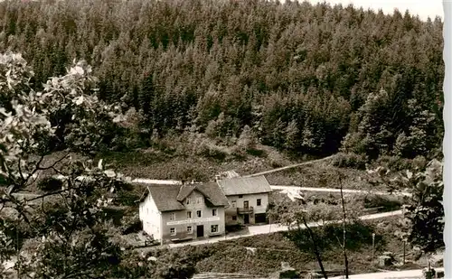 AK / Ansichtskarte  Gumpenried_Teisnach Gasthof und Handlung zur Eisenbahn im Bayerischen Wald 