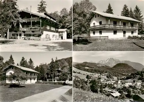 AK / Ansichtskarte  Markt_Schellenberg Schitzhofheim Ferienheim der kath. Jugend Panorama Alpen Markt_Schellenberg