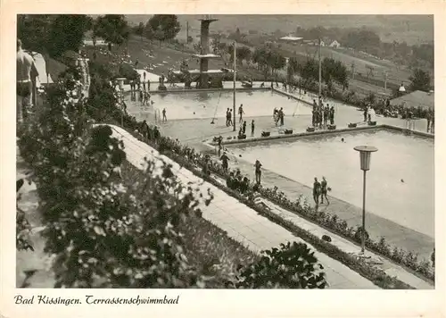 AK / Ansichtskarte 73869653 Bad_Kissingen Terrassenschwimmbad Bad_Kissingen