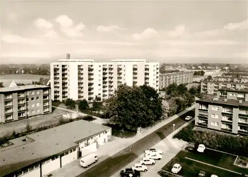 AK / Ansichtskarte 73869658 Thesdorf_Pinneberg Stadtpanorama Wohnsiedlung Hochhaeuser 