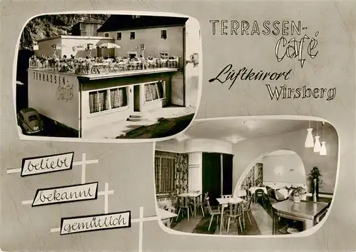 AK / Ansichtskarte  Wirsberg Terrassen-Café Restaurationsbetrieb Wirsberg