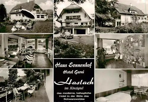 AK / Ansichtskarte 73869700 Haslach_Kinzigtal Hotel Haus Sonnenhof im Schwarzwald Haslach_Kinzigtal