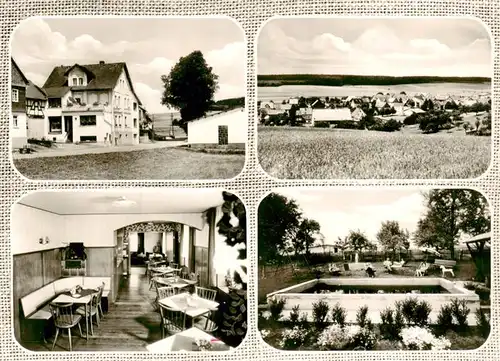 AK / Ansichtskarte 73869723 Niederkumbd Gasthaus Pension zum Kumbdbachtal Garten Panorama Niederkumbd