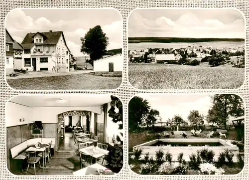 AK / Ansichtskarte  Niederkumbd Gasthaus Pension zum Kumbdbachtal Garten Panorama Niederkumbd