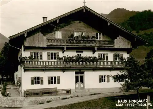 AK / Ansichtskarte  Itter_Tirol Haus Hofbauer Itter Tirol