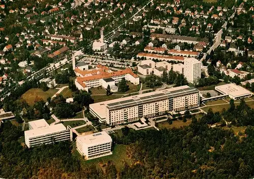 AK / Ansichtskarte  Harlaching_Muenchen Staedtisches Krankenhaus Harlaching_Muenchen