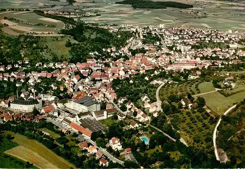 AK / Ansichtskarte  Heubach_Wuerttemberg Fliegeraufnahme Heubach Wuerttemberg