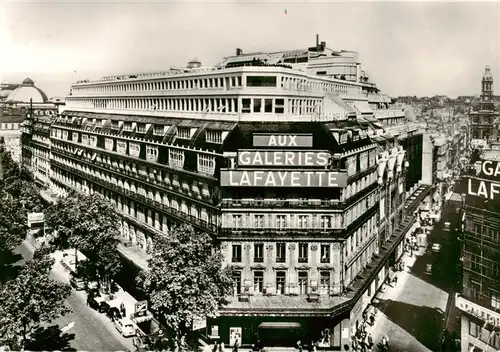 AK / Ansichtskarte  Paris_75 Vue générale des Galeries Lafayette 