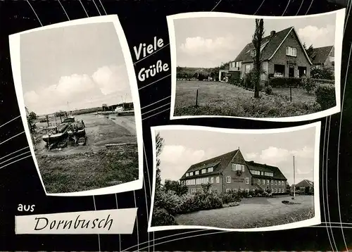 AK / Ansichtskarte  Dornbusch_Stade Sparmarkt Berufsschule Hafen Dornbusch_Stade