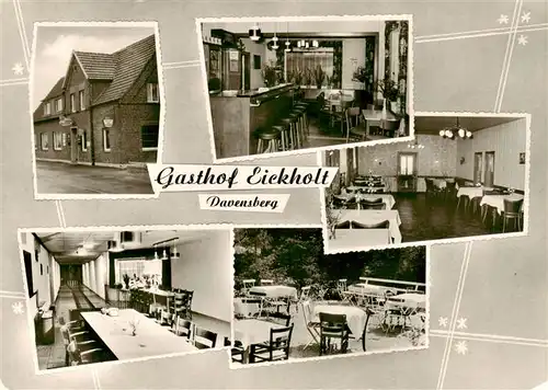 AK / Ansichtskarte  Davensberg_Ascheberg Gasthof Eickholt Restaurant Terrasse 