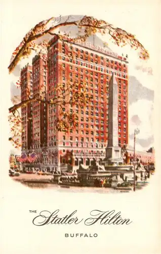 AK / Ansichtskarte  Buffalo_New_York_USA The Statler Hilton  