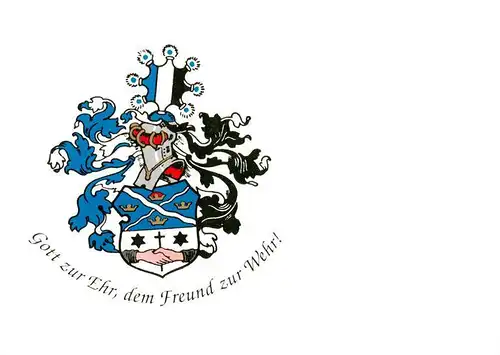 AK / Ansichtskarte  Erlangen K St V Rhenania Erlangen Wappen Erlangen