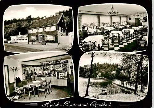 AK / Ansichtskarte 73869849 Milspe Hotel Restaurant Gundlach Gastraeume Promenade Milspe