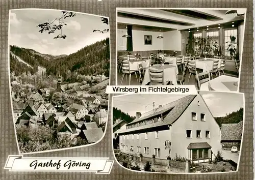 AK / Ansichtskarte 73869862 Wirsberg Panorama Gasthof Goering Gaststube Wirsberg