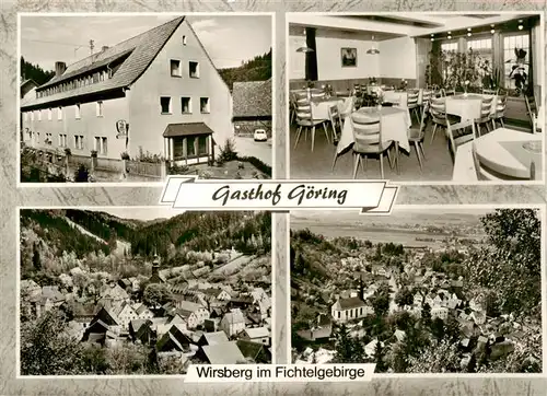 AK / Ansichtskarte  Wirsberg Panorama Gasthof Goering Gaststube Wirsberg