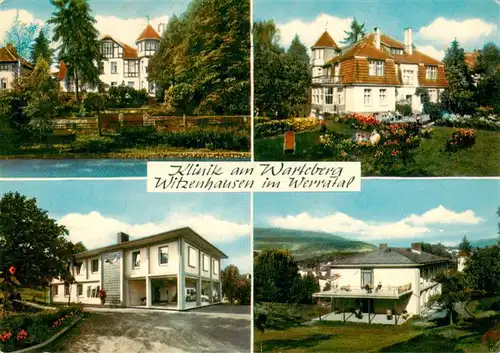 AK / Ansichtskarte 73869880 Witzenhausen Klinik am Warteberg Teilansichten Witzenhausen