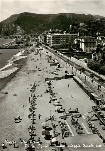 AK / Ansichtskarte  Finale_Ligure_IT Visione spiaggia Finale Est 