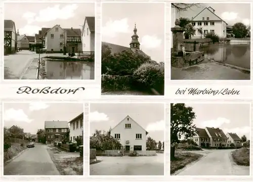 AK / Ansichtskarte  Rossdorf_Amoeneburg_Marburg Ortspartien Kirche 