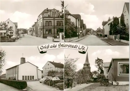 AK / Ansichtskarte  Stierstadt_Taunus Ortspartien Kirche Stierstadt_Taunus