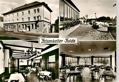AK / Ansichtskarte 73870020 Fulda Felsenkeller Gaststaette Restaurant Fulda
