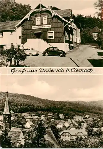 AK / Ansichtskarte  Unkeroda_Eisenach_Thueringen Haus Waldfrieden Panorama Unkeroda_Eisenach