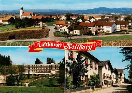 AK / Ansichtskarte  Kellberg_Thyrnau_Passau Panorama Kurhaus Ortspartie 