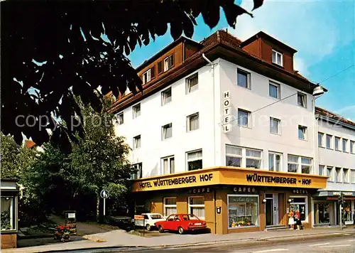 AK / Ansichtskarte  Freudenstadt Hotel Wuerttemberger Hof Freudenstadt