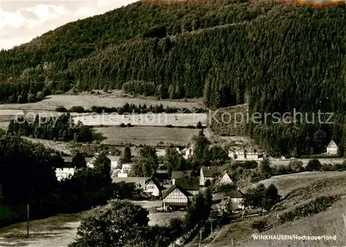 AK / Ansichtskarte  Winkhausen_Schmallenberg Panorama Winkhausen_Schmallenberg