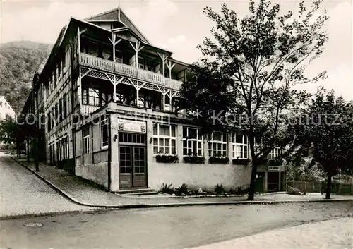 AK / Ansichtskarte  Thale_Harz Kurheim Thale Haus Brunhilde Thale_Harz