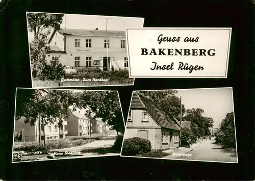 AK / Ansichtskarte 73870324 Bakenberg_Dranske Gaststaette Zum Nordkap Haus Siedlung Dorfstrasse 