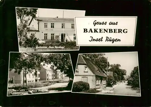 AK / Ansichtskarte  Bakenberg_Dranske Gaststaette Zum Nordkap Haus Siedlung Dorfstrasse 