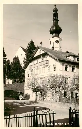 AK / Ansichtskarte  Aspach_Oberoesterreich Kirche Aspach_Oberoesterreich