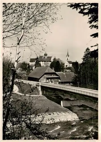 AK / Ansichtskarte  Buerglen_TG Teilansicht Kirche Buerglen_TG