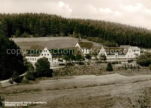 AK / Ansichtskarte  Wenden_Suedsauerland St Josefsheim Wenden_Suedsauerland