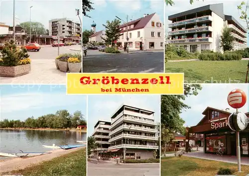 AK / Ansichtskarte 73870466 Groebenzell Orts und Teilansichten Wohnzentrum Groebenzell