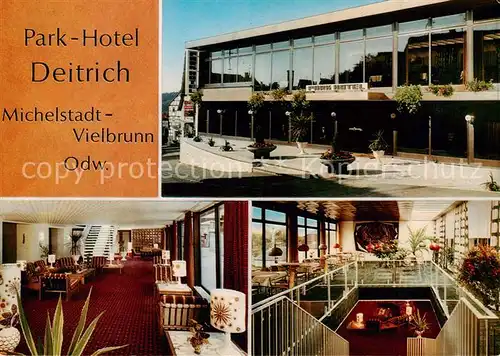 AK / Ansichtskarte  Vielbrunn Park Hotel Deitrich Details Vielbrunn