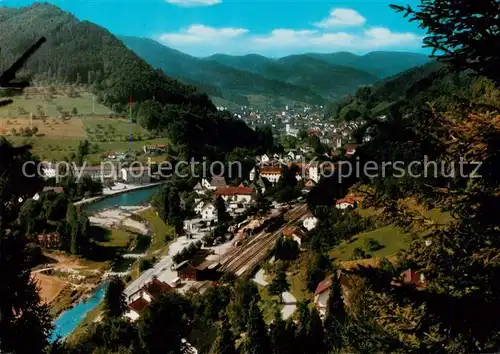 AK / Ansichtskarte  Wolfach Panorama Wolfach