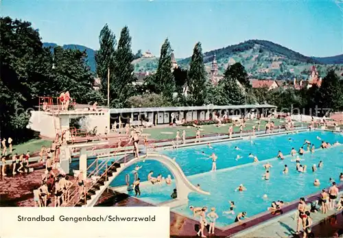 AK / Ansichtskarte  Gengenbach Strandbad Gengenbach