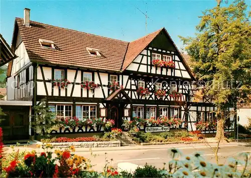 AK / Ansichtskarte  Sasbachwalden Gasthof Pension Engel Sasbachwalden